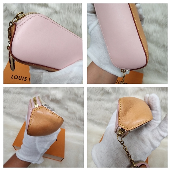 ❌️SOLD❌️Authentic LV Damier Azur Elizabeth Pencil Pouch Rose Ballerine - Picture 3 of 16